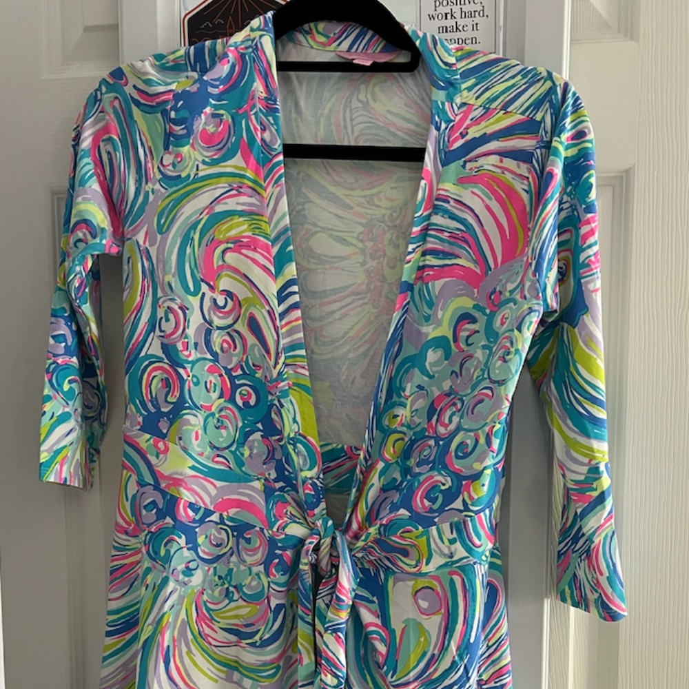 Lilly Pulitzer Midi Wrap Dress